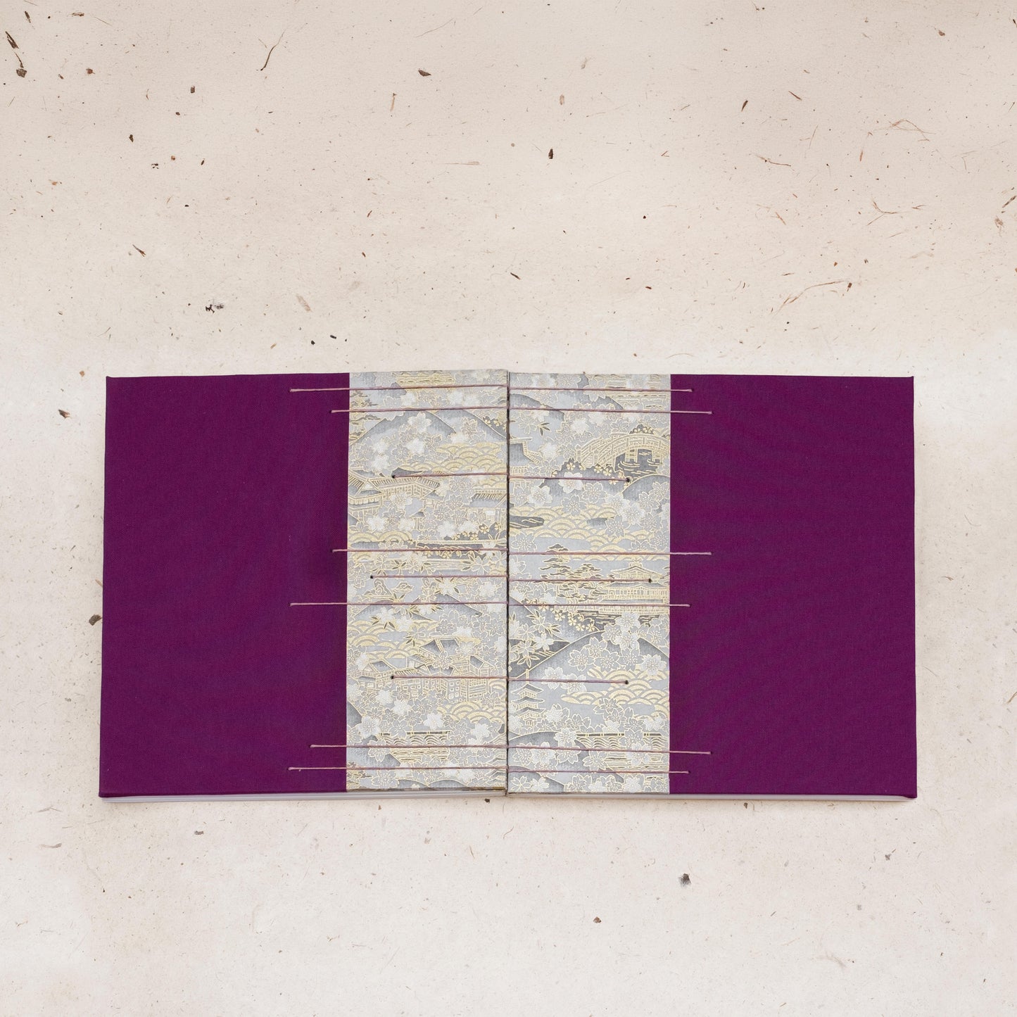 Lines, Fig Village, 8 x 7 1/2 Watercolor Journal